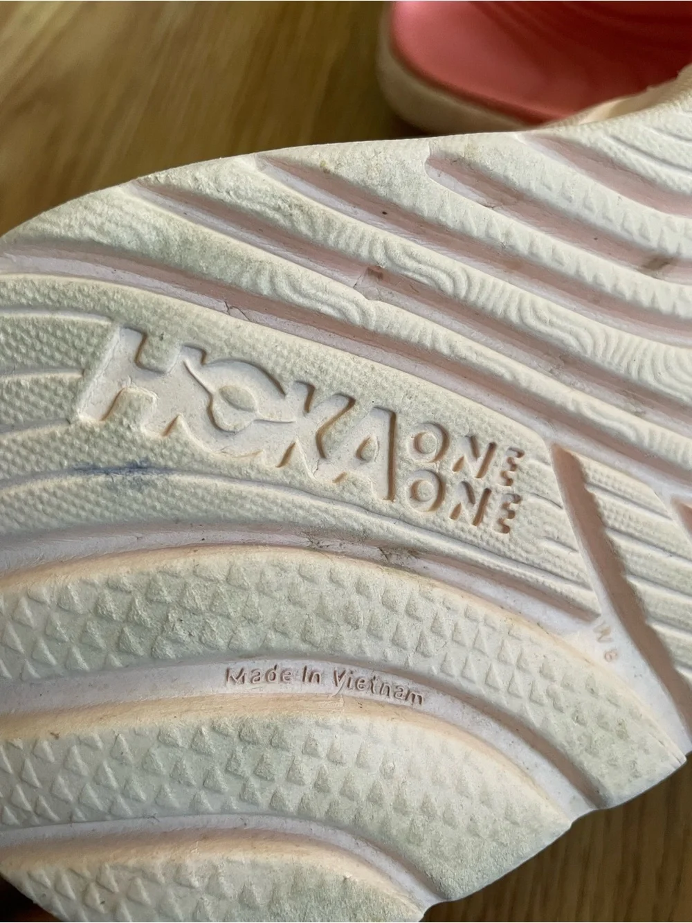 Hoka One One Ora Recovery Slide Slip-On Sport Sandals Pink Slipper Women Size 8